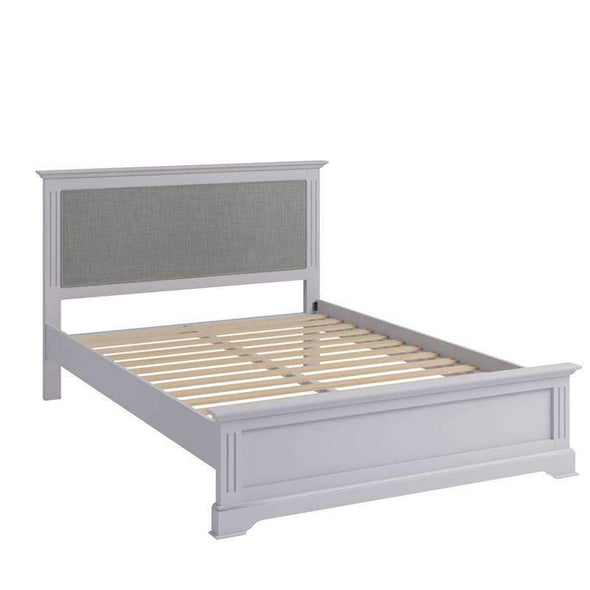 Alsace Grey Painted Double Bed Frame 4'6