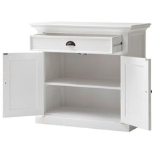NOVASOLO Halifax Small White Cabinet B180 - White Tree Furniture