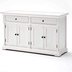 NOVASOLO PROVENCE Large White Sideboard B186 - White Tree Furniture