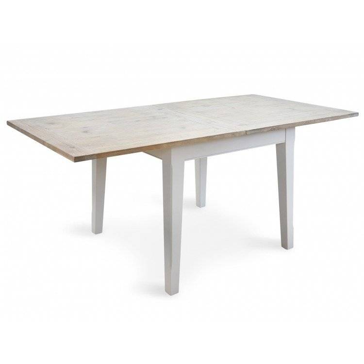 White square extendable dining table discount