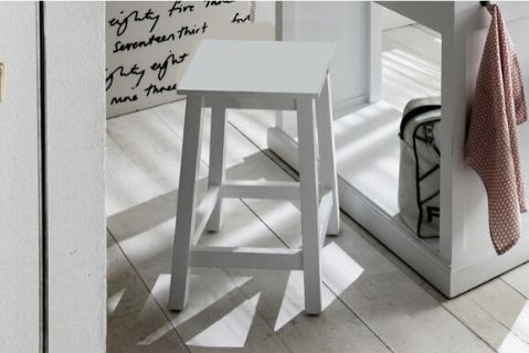 Images | Halifax Set of 3 White Kitchen Stools T767S
