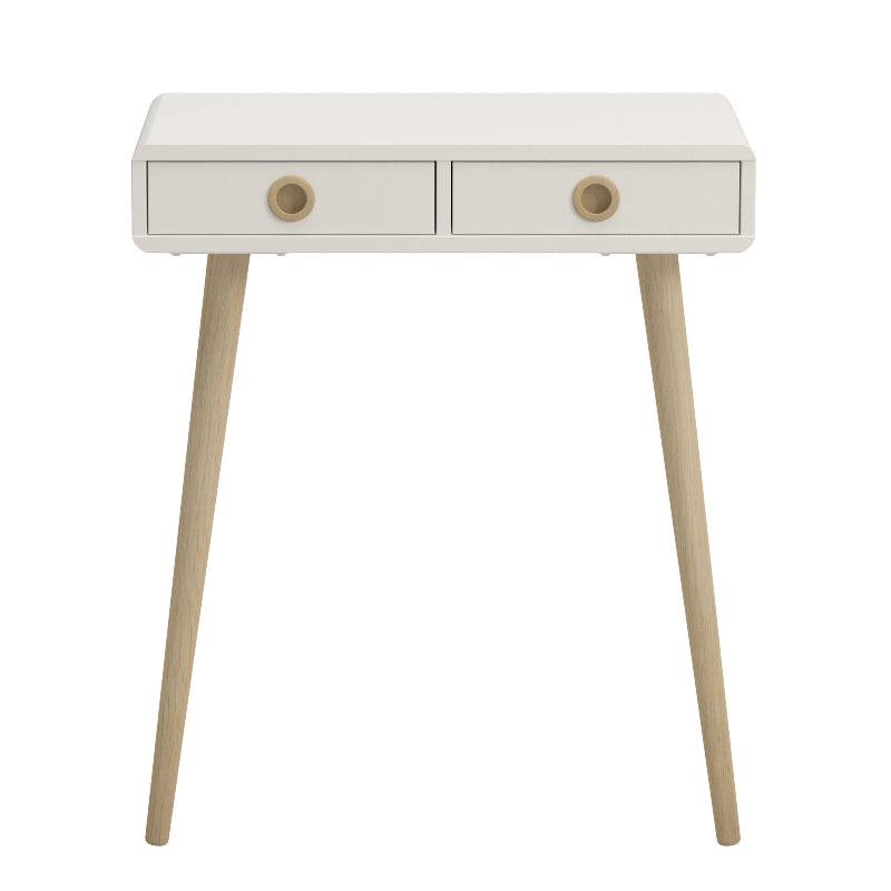 Softline Off White Low Hall Table - White Tree Furniture