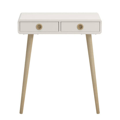 Softline Off White Low Hall Table - White Tree Furniture
