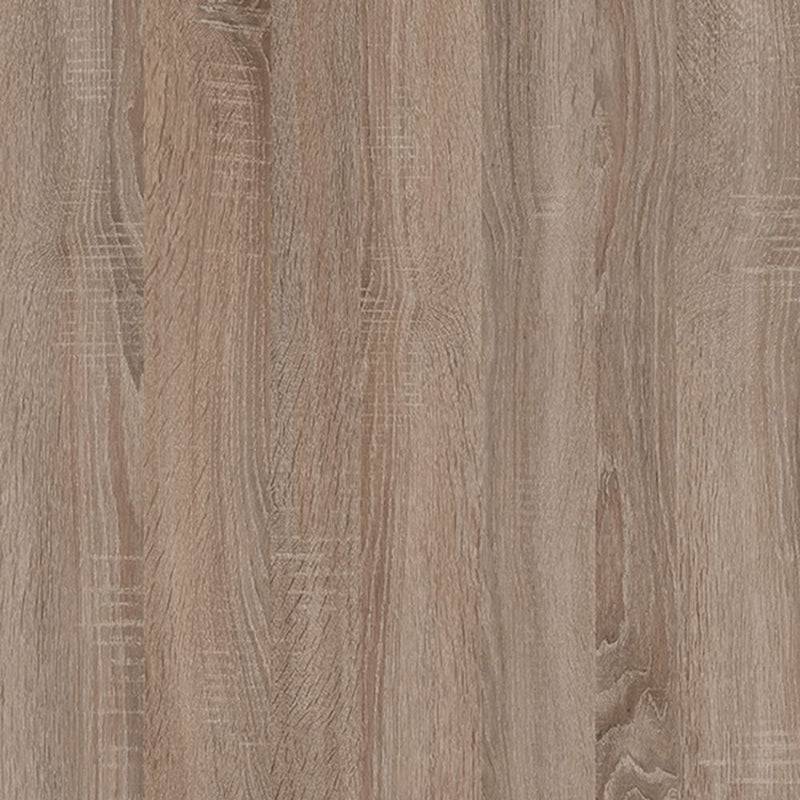 Chelsea 4 Door Wardrobe w/ Mirror in White & Truffle Oak Trim - White Tree Furniture
