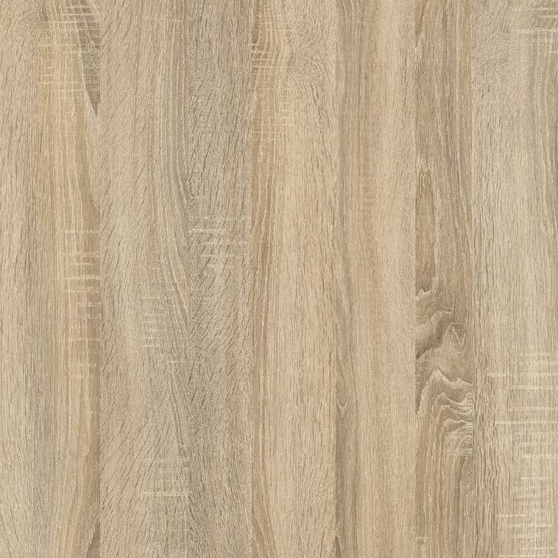 Oslo White & Oak Euro Double Bed 140 x 200cm - White Tree Furniture