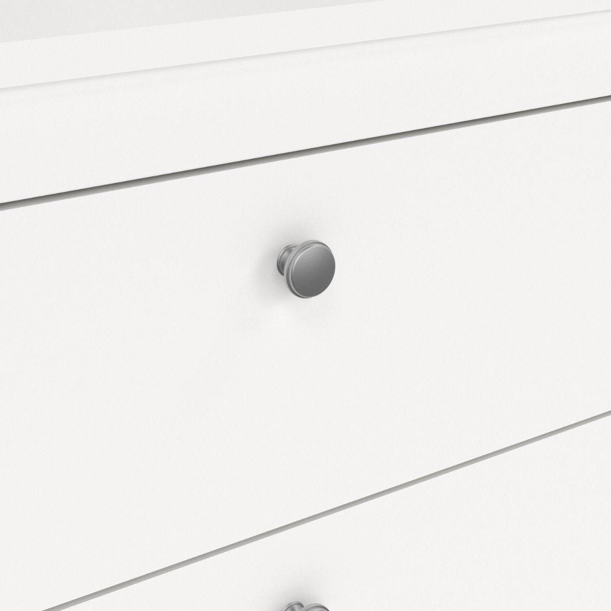 Madrid White Dresser w/ 3 Drawers