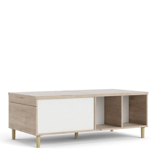 Rome Coffee Table with Sliding Top - White Tree Furniture