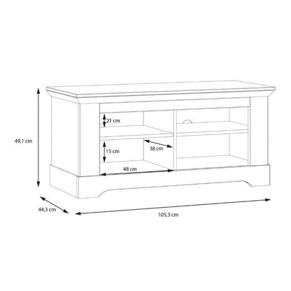 Illopa Entryway Storage Bench in Snowy Oak / Oak Nelson - White Tree Furniture