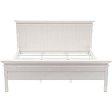 NOVASOLO Halifax White Painted Emperor Size Bed 200 x 200 cm BKE001-200 - White Tree Furniture