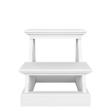 Halifax White Painted Bed Step Stool S001 - White Tree Furniture