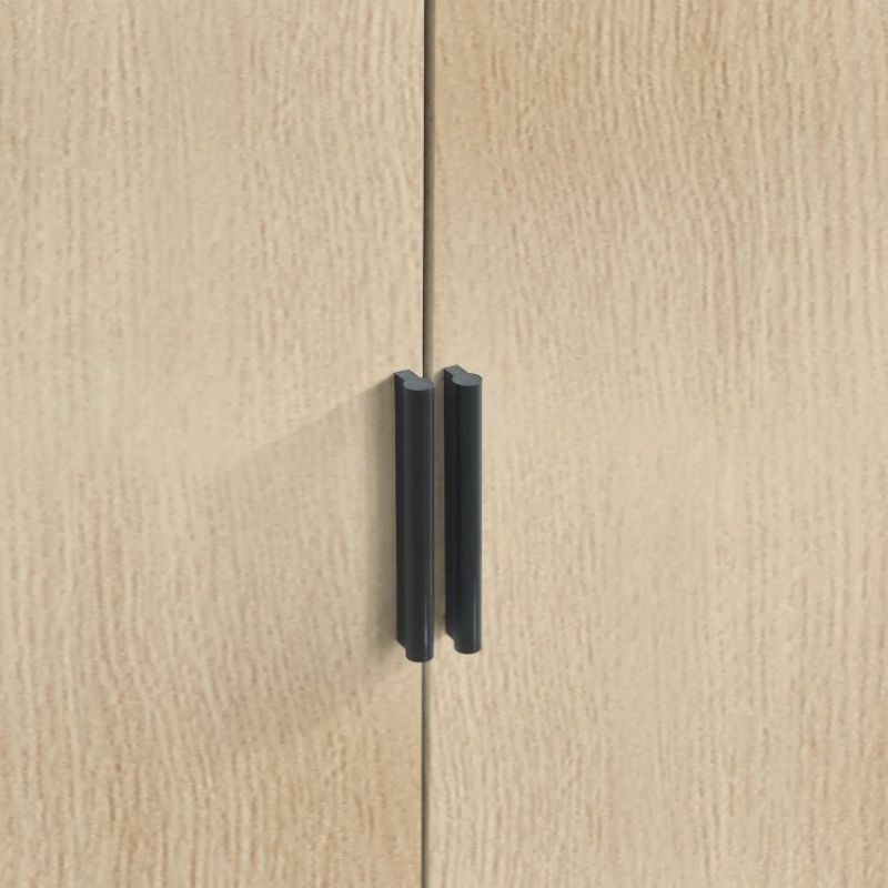 Shop the ALBA 2 Door Wardrobe in White & Oak Effect. Elegant & slim designed wardrobe ideal for the modern bedroom.