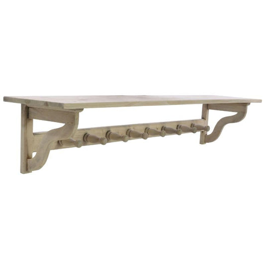 wooden coat rack