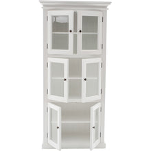 NOVASOLO HALIFAX Tall White Kitchen Pantry Cabinet CA610 - White Tree Furniture