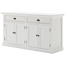 NOVASOLO Halifax White Painted Sideboard Cabinet B127 - White Tree Furniture