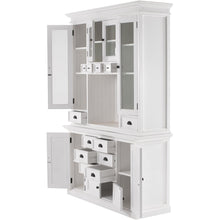 NOVASOLO HALIFAX White Kitchen Dresser BCA597 - White Tree Furniture