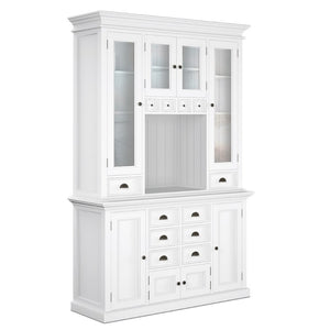 NOVASOLO HALIFAX White Kitchen Dresser BCA597 - White Tree Furniture