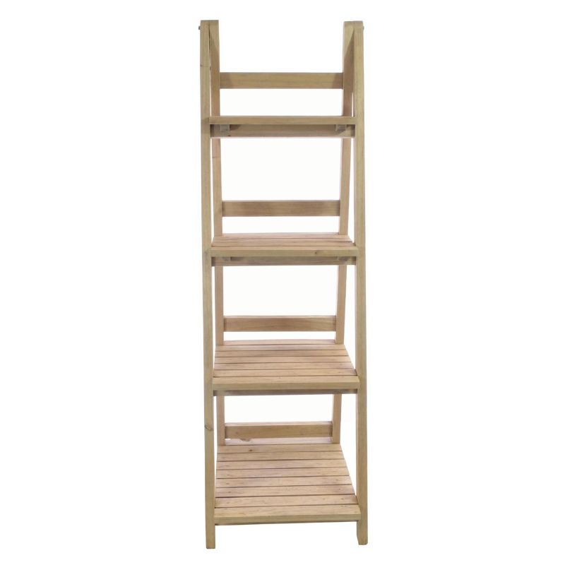 Vintage Ladder Bookcase Shelf Unit - White Tree Furniture