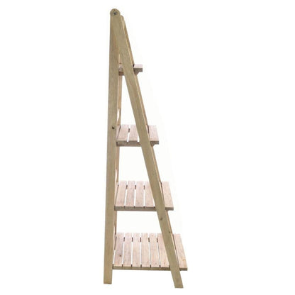 Vintage Ladder Bookcase Shelf Unit - White Tree Furniture