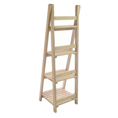 Vintage Ladder Bookcase Shelf Unit - White Tree Furniture