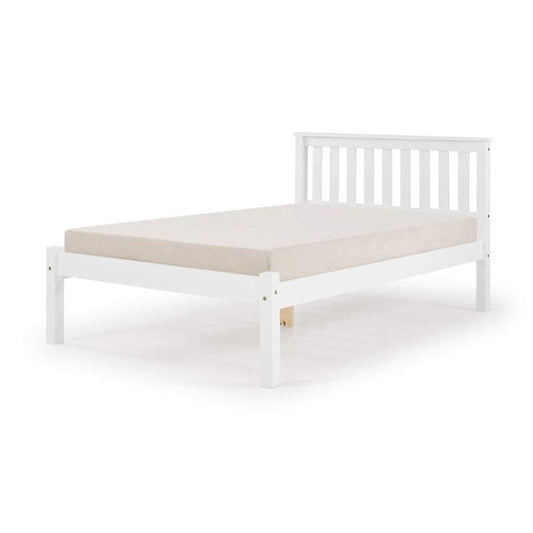 Manila LFE White Painted Pine Bed 4 Foot - White Tree Furniture