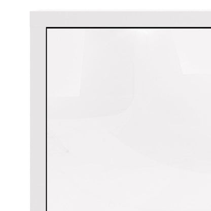 White frame with a white background