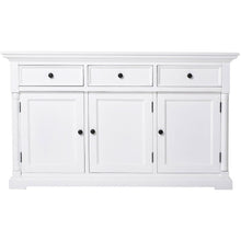 NOVASOLO PROVENCE White Sideboard with 3 Doors - White Tree Furniture