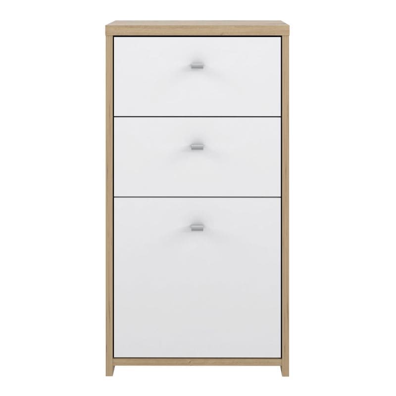 Best Chest Storage Cabinet in Artisan Oak / White - White Tree Furniture