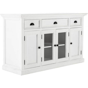 NOVASOLO Halifax White Painted Sideboard with 4 Doors B191