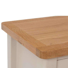 Toulouse Grey Painted Oak 1 Drawer Side Table - White Tree Furniture