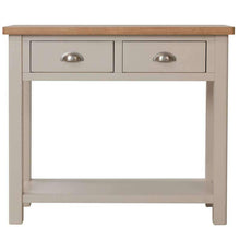 Toulouse Grey Painted Oak Console Table - White Tree Furniture
