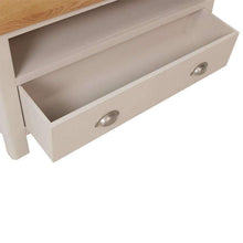 Toulouse Grey Painted Oak Corner TV Unit - White Tree Furniture