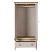 Toulouse Grey Painted Oak Wardrobe - White Tree Furniture