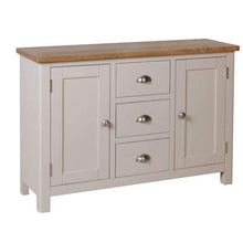 Toulouse Grey Painted Oak Large Sideboard - White Tree Furniture