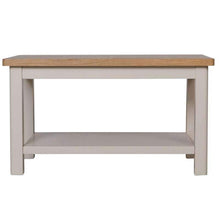 Toulouse Grey Painted Oak Small Coffee Table - White Tree Furniture
