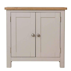 Toulouse Grey Painted Oak Small Sideboard - White Tree Furniture