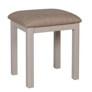 Toulouse Grey Painted Oak Stool - White Tree Furniture