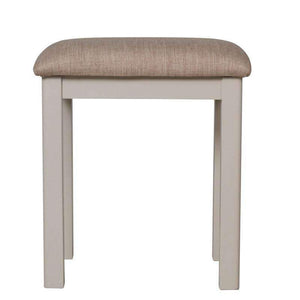 Toulouse Grey Painted Oak Stool - White Tree Furniture