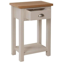Toulouse Grey Painted Oak Telephone Table - White Tree Furniture