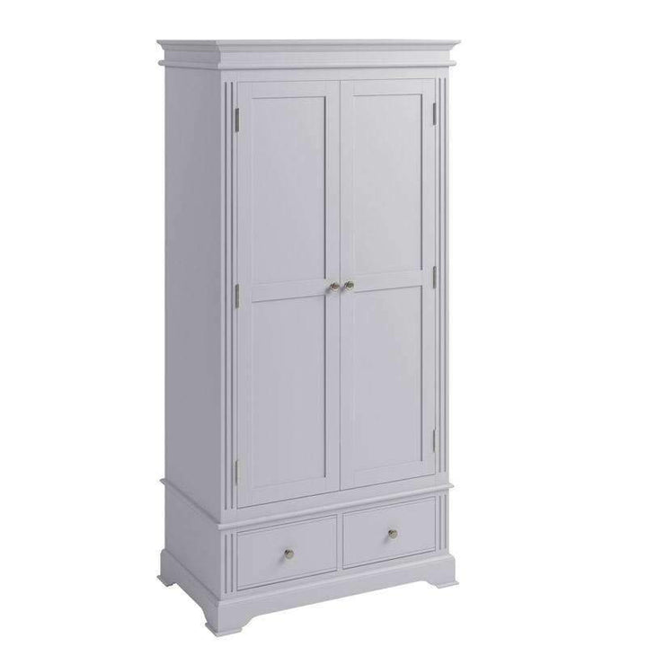 Alsace Grey Painted Wardrobe - White Tree Furniture