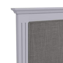Alsace Grey Painted Double Bed Frame 4'6" - White Tree Furniture