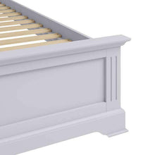 Alsace Grey Painted Double Bed Frame 4'6" - White Tree Furniture