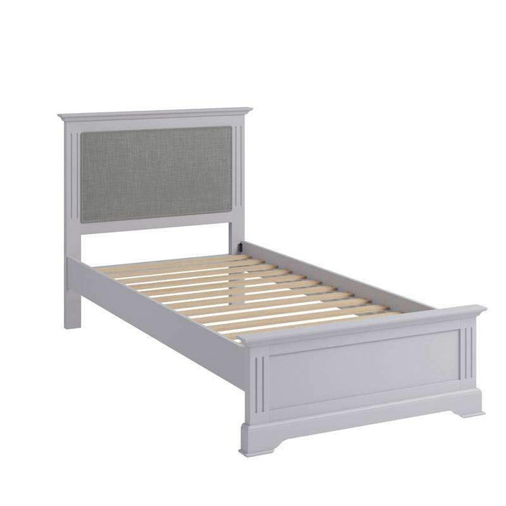 Alsace Grey Painted Single Bed Frame 3ft - White Tree Furniture