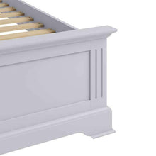 Alsace Grey Painted Single Bed Frame 3ft - White Tree Furniture