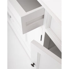 Halifax White Farmhouse Sideboard with 4 Doors - White Tree Furniture
