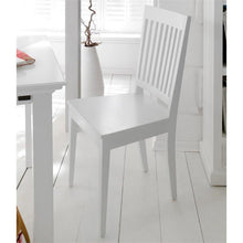 Halifax White Painted Slatback Dining Chairs (Pair) - White Tree Furniture