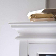 Halifax White Painted Large Display Buffet - White Tree Furniture