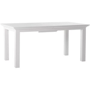 Halifax White Painted Extending Dining Table - White Tree Furniture