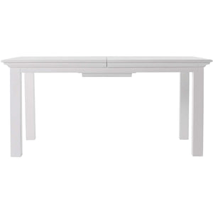 Halifax White Painted Extending Dining Table - White Tree Furniture