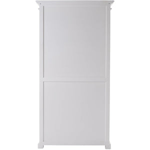 Halifax White Painted Glazed Display Cabinet CA595 - White Tree Furniture