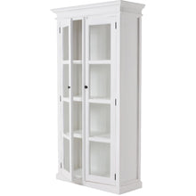 Halifax White Painted Glazed Display Cabinet CA595 - White Tree Furniture